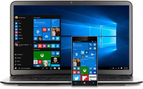 Windows 7 en Windows 8.1 naar windows 10 update