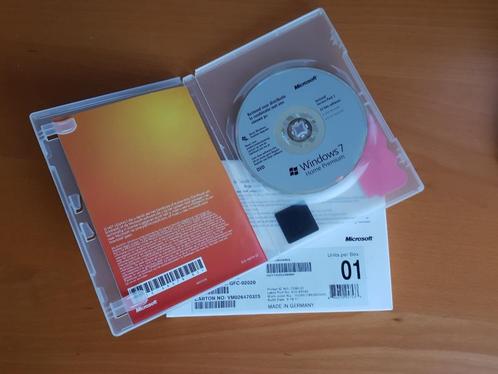 Windows 7 Home DVD met licentie