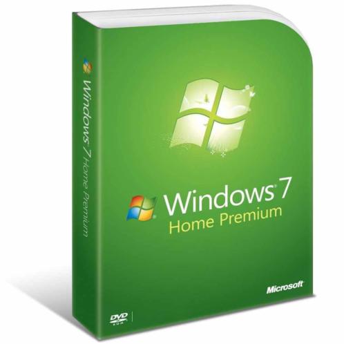 Windows 7 Home Premium 32 of 64 bit  licentie 