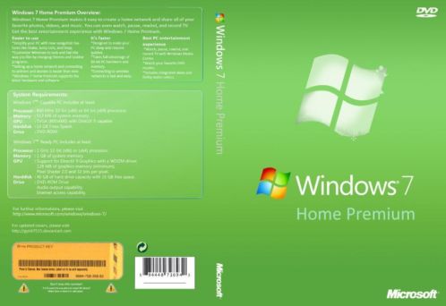 windows 7 home premium 64 bit-DVD Originele Licentie