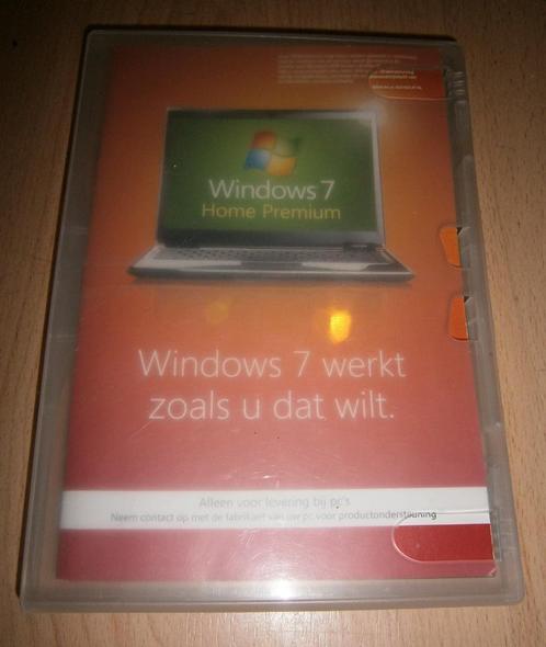 Windows 7 Home Premium 64 bits op DVD Origineel