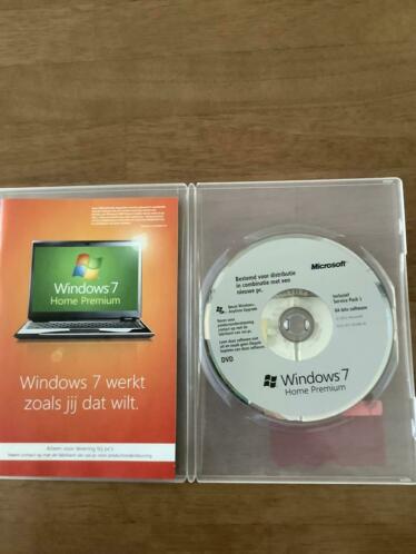 Windows 7 Home Premium. ( inclusief Service Pack 1 )
