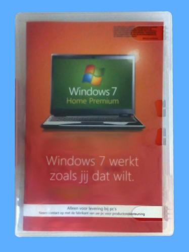 Windows 7 Home Premium Licentie en Installatie-disk