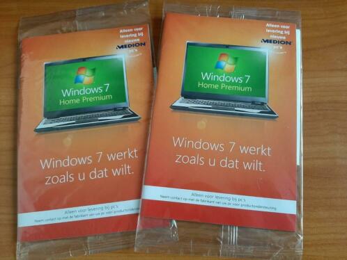 Windows 7 Home Premium recovery discs bijMedion PCx27s