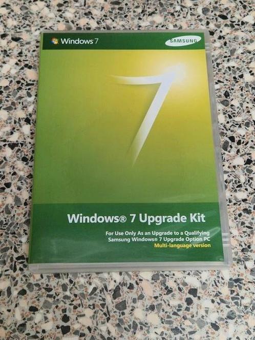 Windows 7 installatie DVD met licentie code