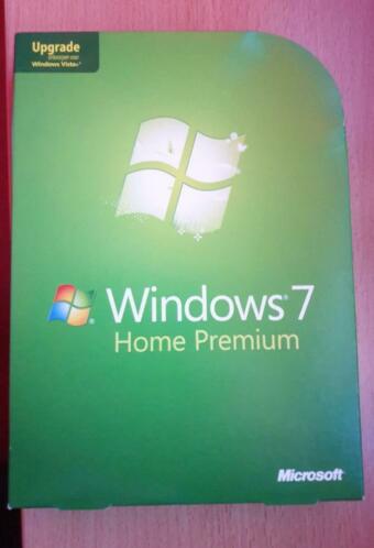 Windows 7 Premium 64 en 32 bit orgineel