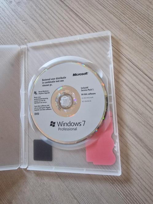 Windows 7 pro DVD installatie
