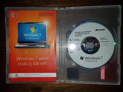 Windows 7 Professional 64 bit service pack 1 cd  code