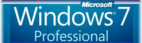 Windows 7 Professional DVD. All languages