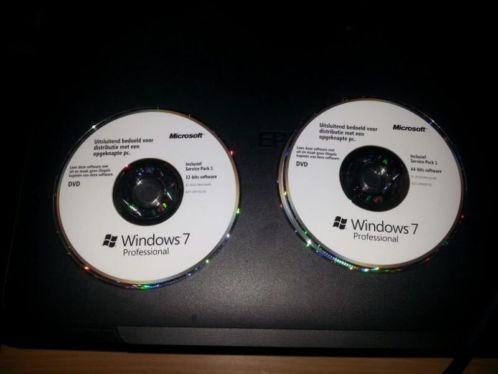 Windows 7 Professional installatie dvd039s