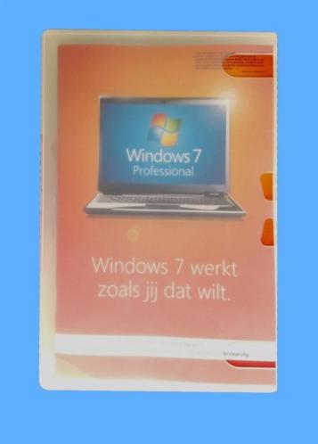 Windows 7 Professional licentie en installatie-DVD