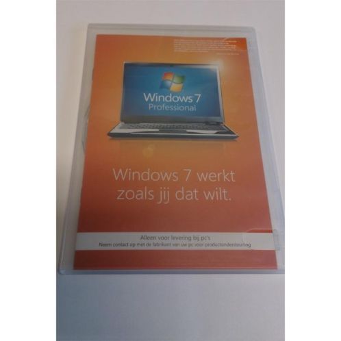 Windows 7 Professional met service pack 1 64 bits