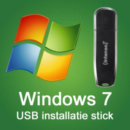 Windows 7 Professional NL USB stick  Licentiecode