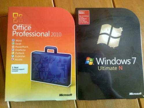 Windows 7 Ultimate N  Office Pro 2010  Server 2012 DVD