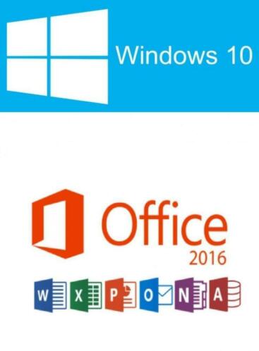 Windows 710  Office 2010, 2016, 2019 op CD039s COMBO DEAL