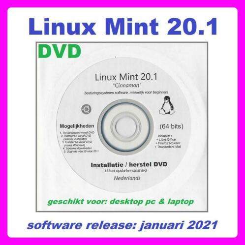 Windows 7810 alternatiefLinux Mint 20.1 installati cddvd