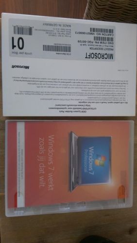 Windows 7SP1 Professional NL X86 Orgineel