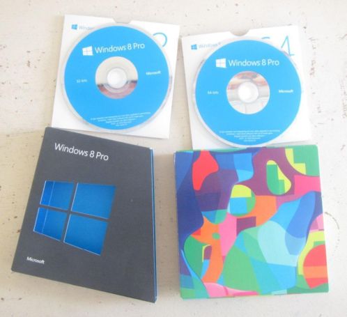 Windows 8 pro 32 en 64 bits  produkt key z,g,a,n 