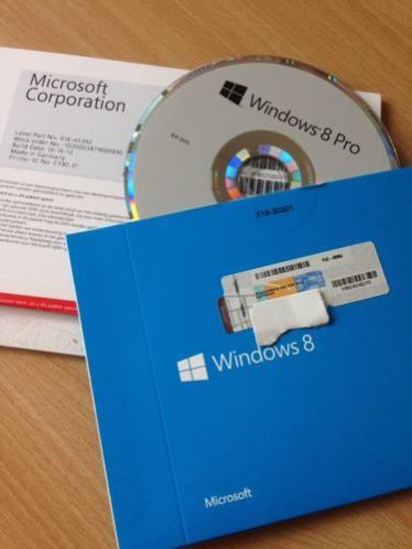 Windows 8 pro 64 bits nieuw