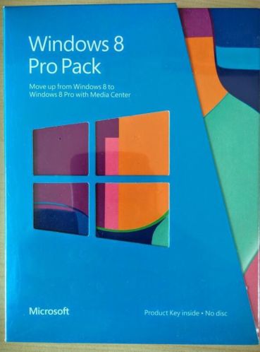 Windows 8 Pro Pack, sealed (Nieuw)