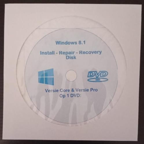 Windows 8.1 Core DVD, Windows 8.1 Pro DVD, Origineel
