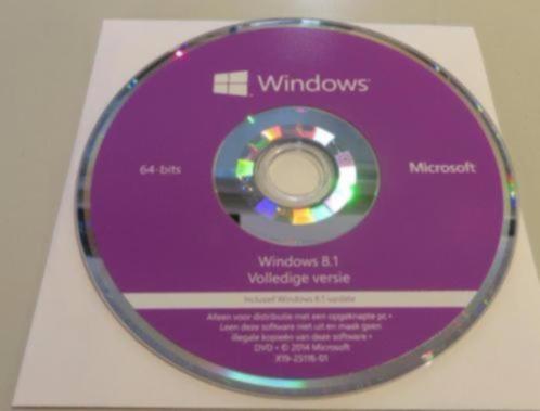 Windows 8.1 en 7 installatie DVD039s