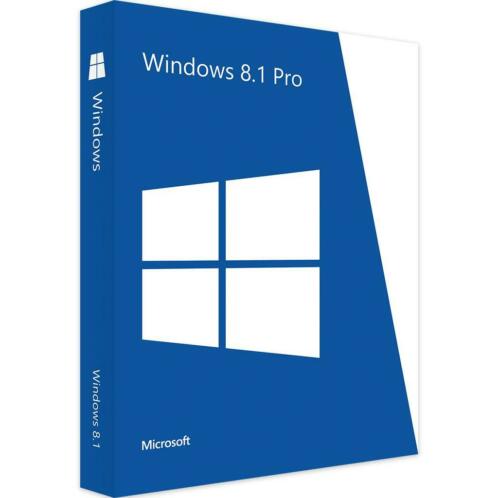 Windows 8.1 Pro - Nieuw amp Orgineel - Download - 32 amp 64 Bit
