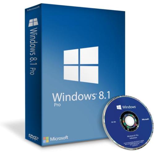 Windows 8.1 Pro  OEM  DVD  VOLLEDIG PAKKET