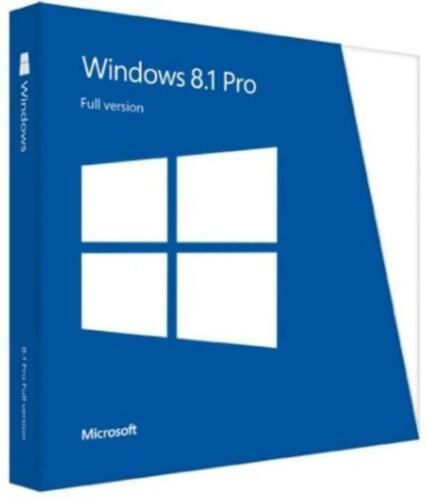 Windows 8.1 Professional (Ook via DVDUSB)