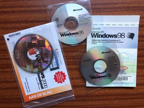 Windows 95, 98 en 2000 met licentie