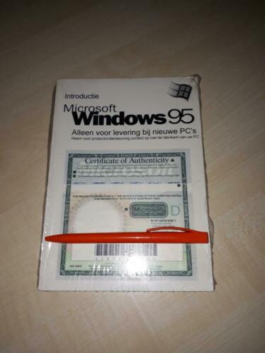 Windows 95 Certificate of Authenticity