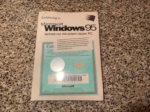 Windows 95 - Duitse Versie - Nieuw