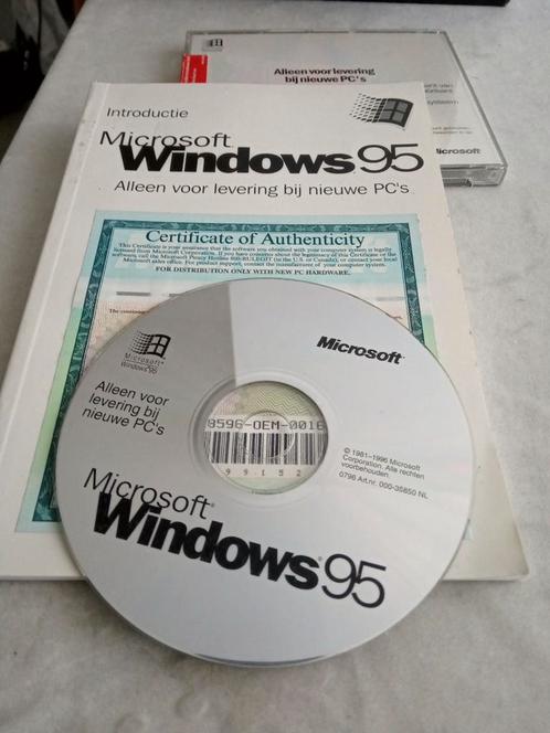 Windows 95 Nederlandstalig inclusief productcode