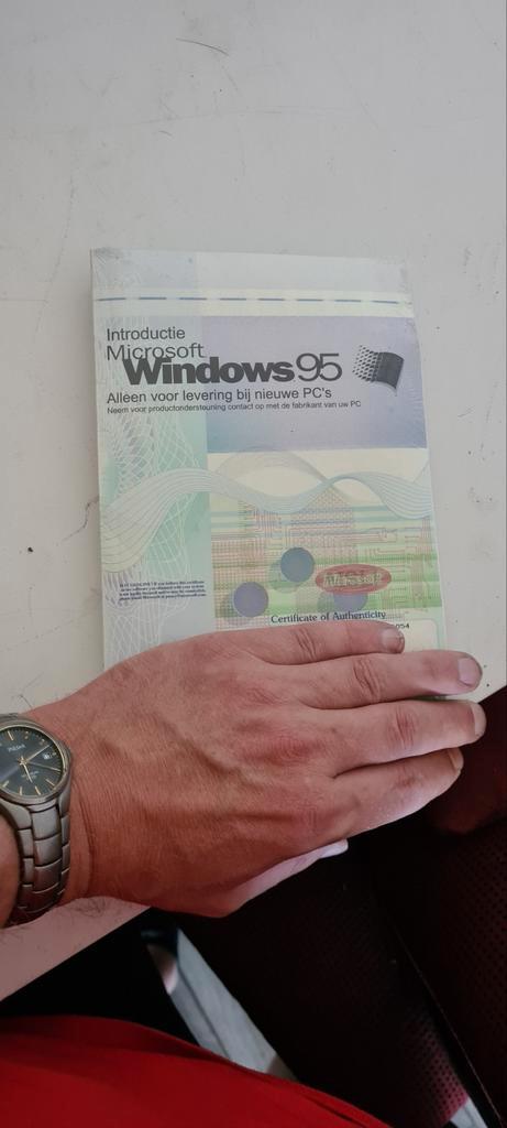 windows 95 NL geseald in verpakking