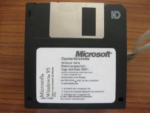 Windows 95 op 15 diskettes