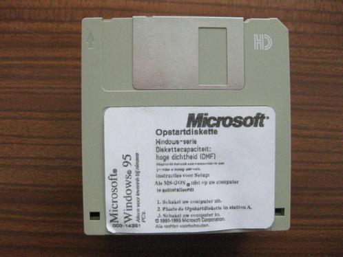 Windows 95 op 15 diskettes