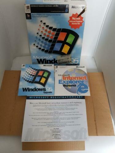 Windows 95 origineel in doos
