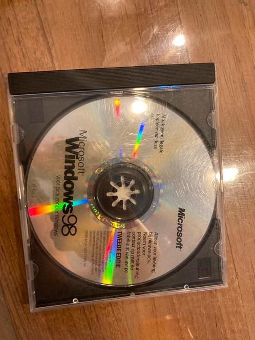 Windows 98 installatie cd