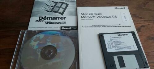 Windows 98 SE FR  COA  compleet