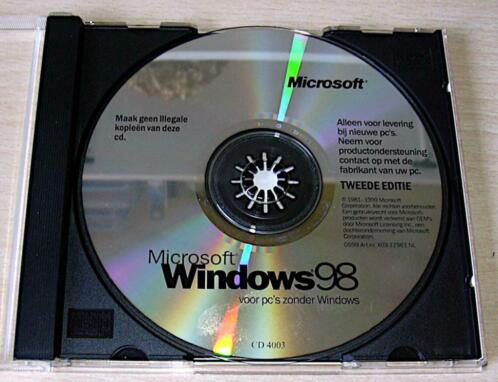 Windows 98 Second Edition - Retro - Vintage
