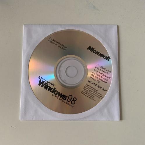 Windows 98SE installatiedisk