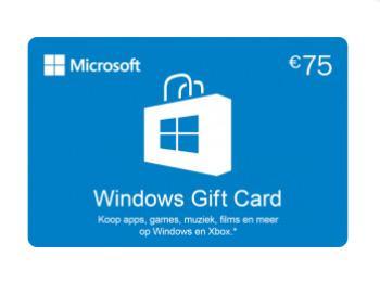 Windows Gift Card 75