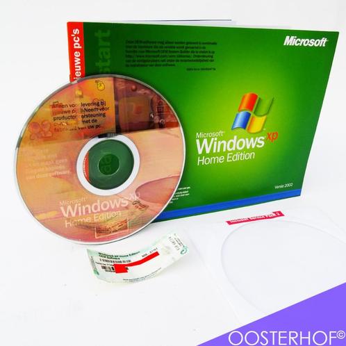 Windows Home Installatie CD  Boekje  Licentiesticker  Col