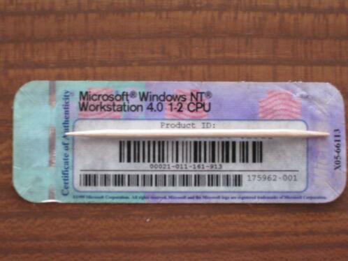 Windows NT Code (gratis)