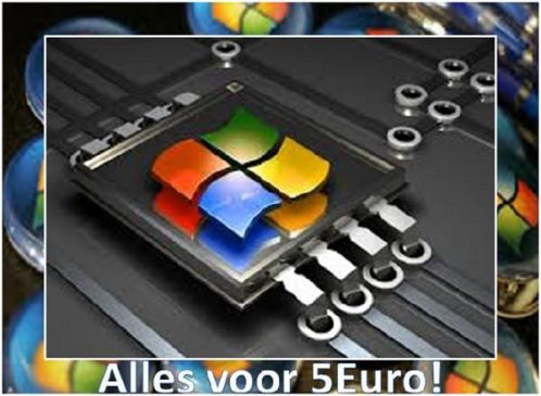 Windows of office voor 5Euro Plus gratis verzending