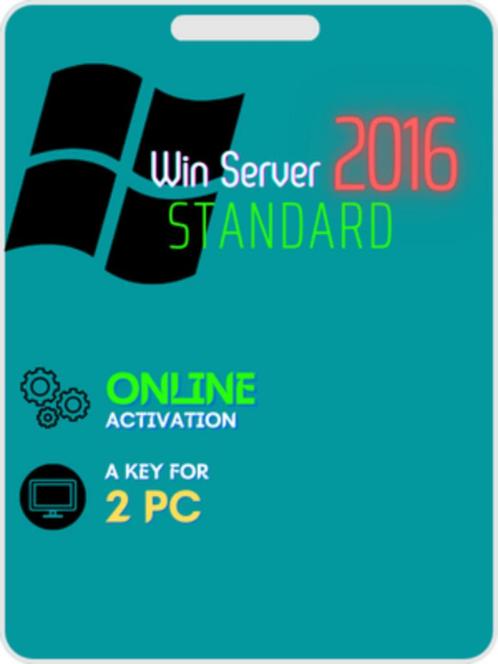 Windows Server 2016 Standaard (2PC)