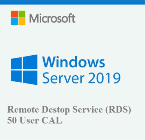 Windows Server 2019 - 50 User Remote Desktop Service RDS Cal