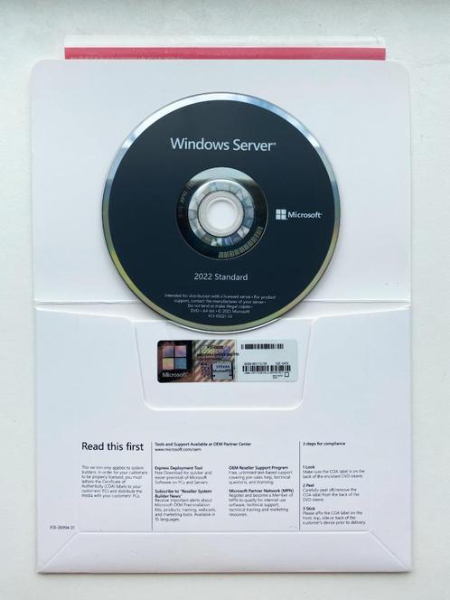 Windows Server 2022 Standard CD Pakket