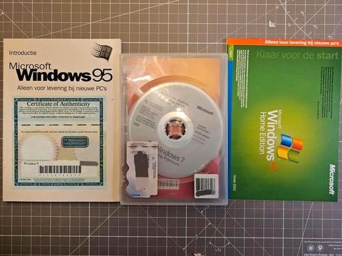 Windows Software licenties en boekjes
