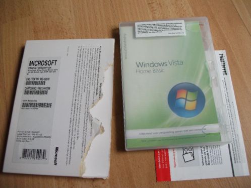 Windows Vista Home Basic NIEUW